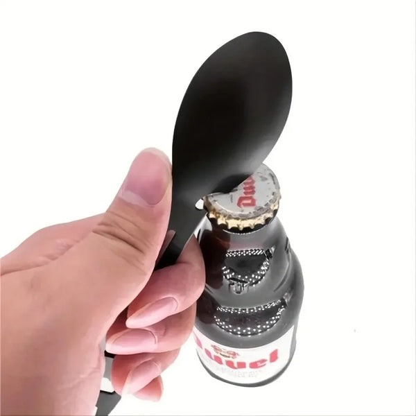 TrailSpork Pro | 6-in-1 Edelstahl Camping-Spork | Gabel, Löffel, Grabwerkzeug & Selbstschutz | Ultraleicht & kompakt | Für Outdoor & Survival