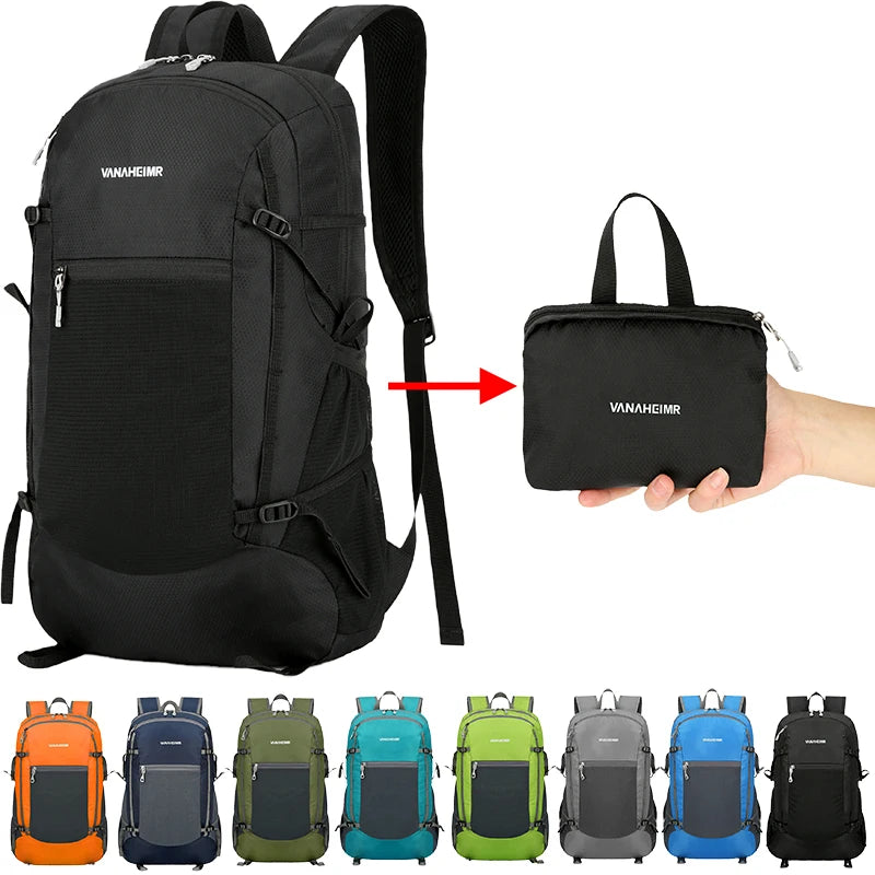 Faltbarer Rucksack "Alpivio" | Ultraleicht & Kompakt | 18L Volumen | 42x28x15 cm