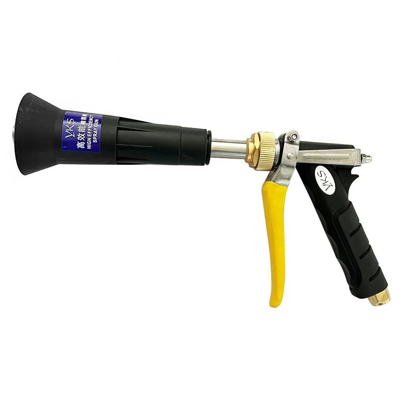 SPRAYMAX Hochdruck-Gartenspritze | Windfeste Zerstäuberdüse | Für Baum-, Gemüse- & Rasenbewässerung – Robuste Spritzpistole aus Kunststoff & Metall