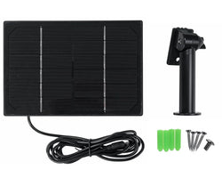 Solatrix 4W Solarpanel Ladegerät für Außenbereich | IP66 Wasserdicht | Mit USB/Type-C/DC Anschlüssen & Timer-Funktion | Für 6×18650 Batterien (nicht enthalten)