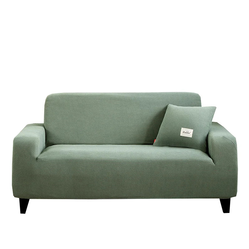 Sofalino Stretch | Elastischer Sofaüberwurf | Jacquard Design | Für 1–4 Sitzer & L-Form