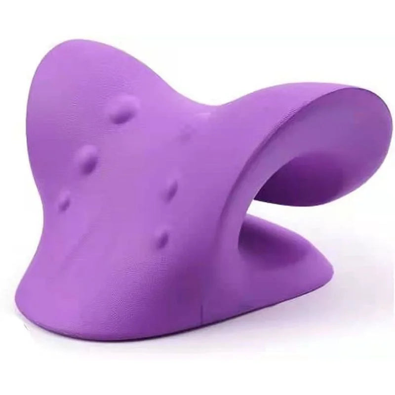 Nacken- & Schulterstrecker SpineLuma | Ergonomisches Traktionskissen | Schmerzlinderung & Haltungskorrektur | PU-Schaum