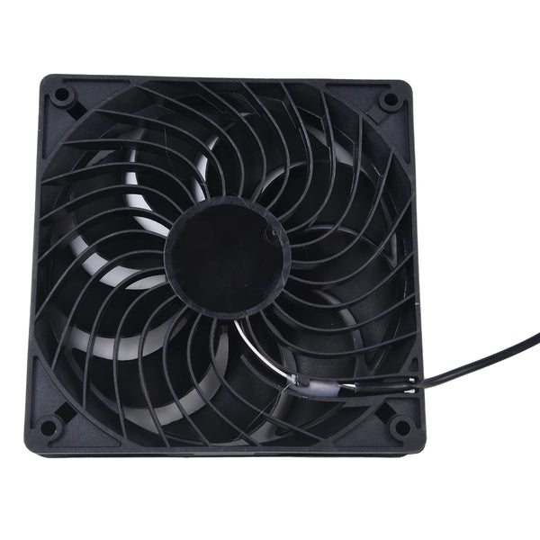 AirSol Duo Lüftungssystem | Solarbetriebene Doppel-Abluftventilatoren | 10W | Für Gewächshaus, Tierstall & Outdoor-Anwendungen