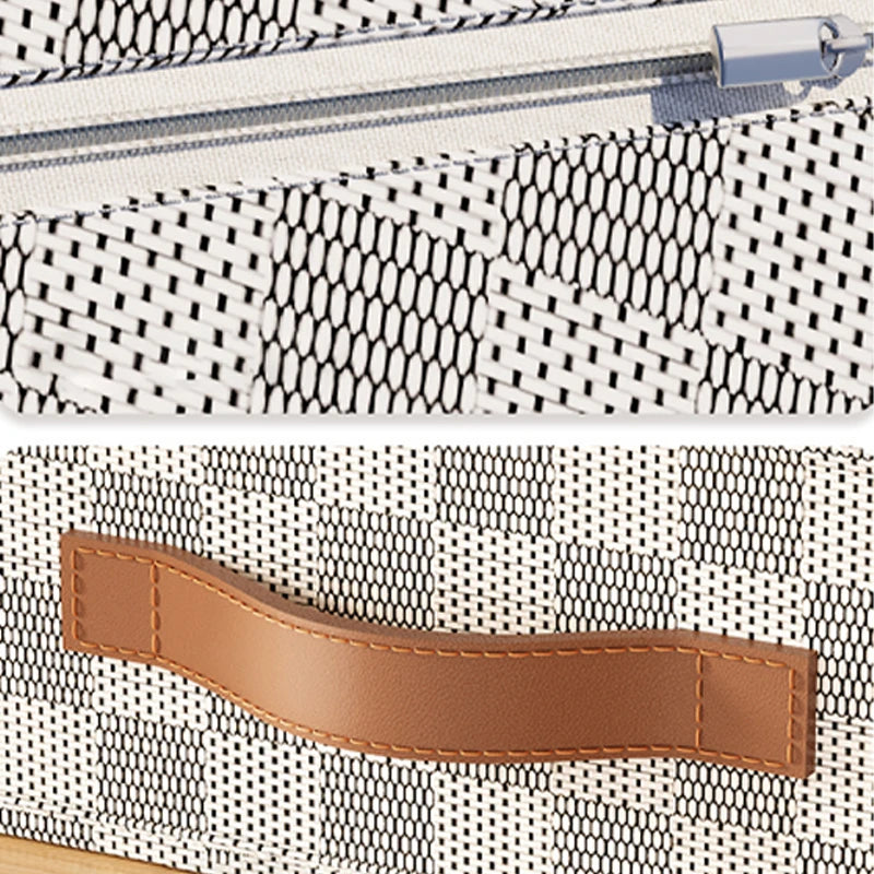 OrgaNest Schubladen Organizer Box | Für Unterwäsche & Socken | Faltbar & Platzsparend | Hochwertiges Polyester