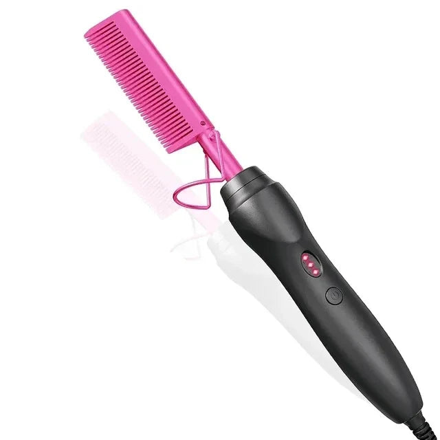 Keramik Styling-Kamm StyleLiss 3-in-1 | Für Glätten, Locken & Volumen | Für nasses & trockenes Haar | 21 cm