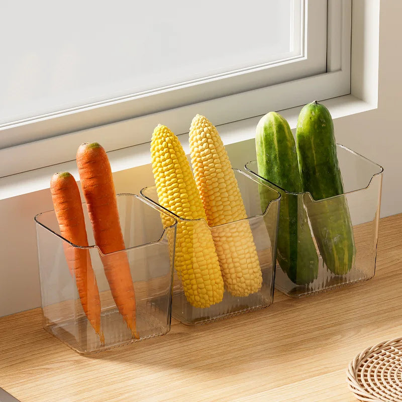 Kühlschrank-Seitentür-Organizer FridgeMate | Frischhaltebox für Eier, Obst & Gemüse | 11,7 × 9 × 12 cm