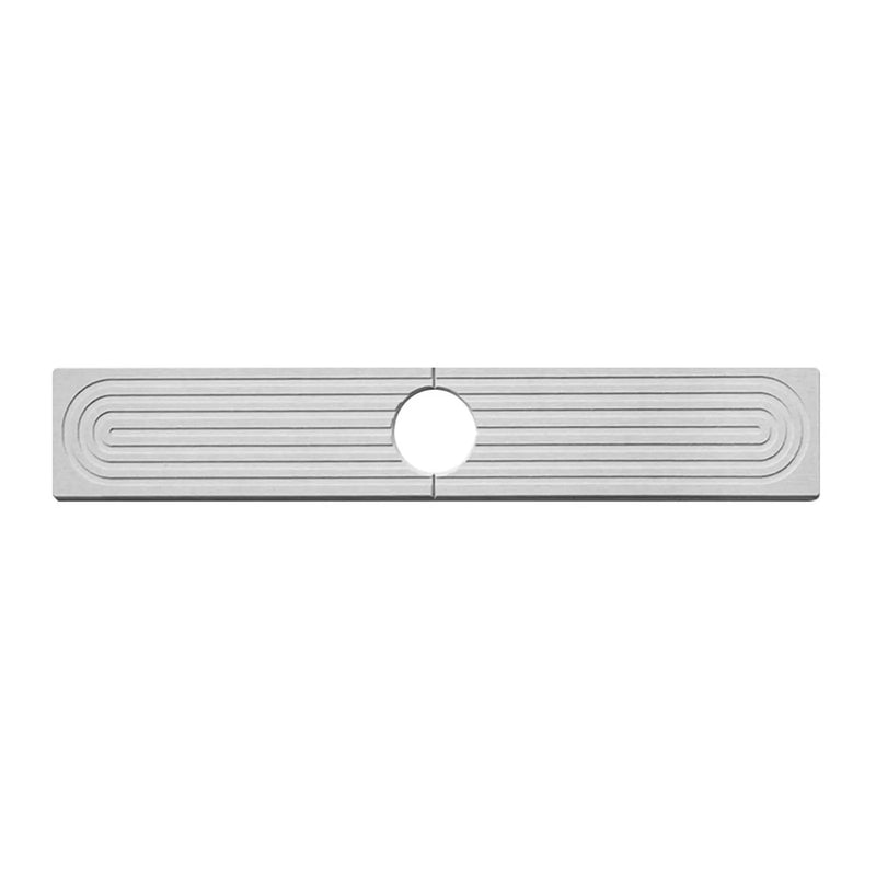 Dryomi SinkGuard Wasserabsorbierende Waschbeckenmatte 60 x 10 cm | Diatomit-Material | Spritzschutz & Ablage für Küche & Bad