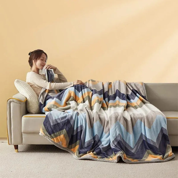 FlauschDecke CozyDream | Extra Weich & Wärmend | Vielseitige Wohndecke | 100 % Polyester