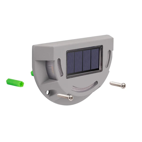 Lumivance Solar-Treppenlicht 2-in-1 | Warmweiß & Kaltweiß | Wasserdicht IP65 | Für Außen, Stufen, Wege & Einfahrt
