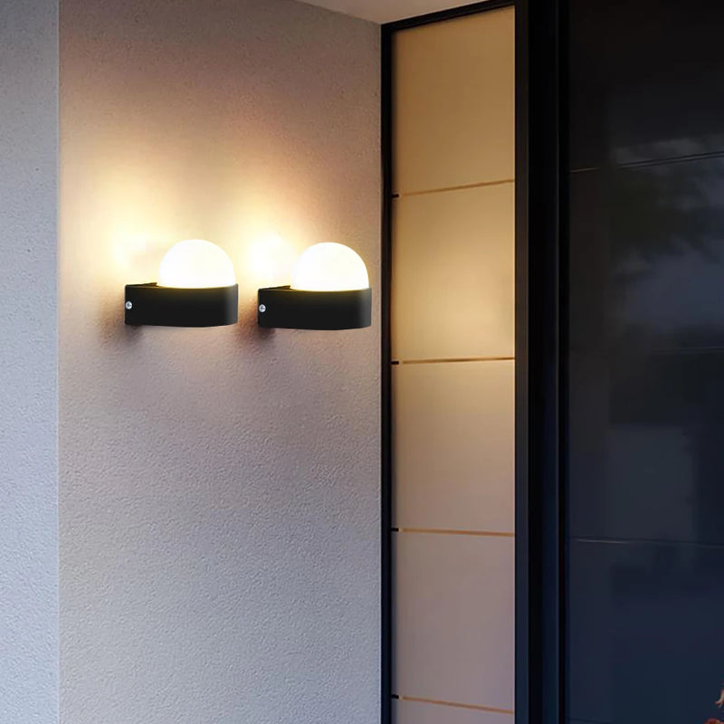 LED-Außenwandleuchte LumaGuard Pro | 6W/12W | IP66 Wasserdicht | Radarbewegungssensor & Dämmerungsschaltung
