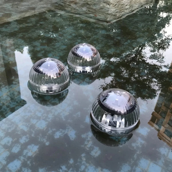 Solar-Schwimmlicht LumiGlobe | RGB Farbwechsel | Schwimmende LED-Kugel IP65 | Für Pool, Teich & Garten