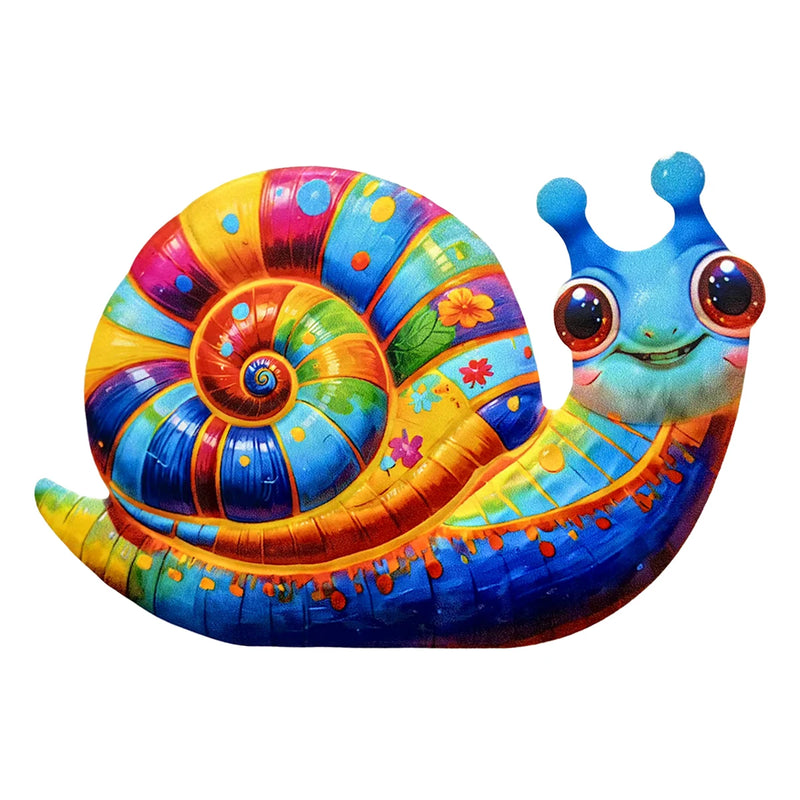 Gartentiva Metall-Wanddeko Schnecke | Wetterfeste Gartendeko aus Metall | Für Zaun, Terrasse & Innenräume | 21,5 × 13,5 cm