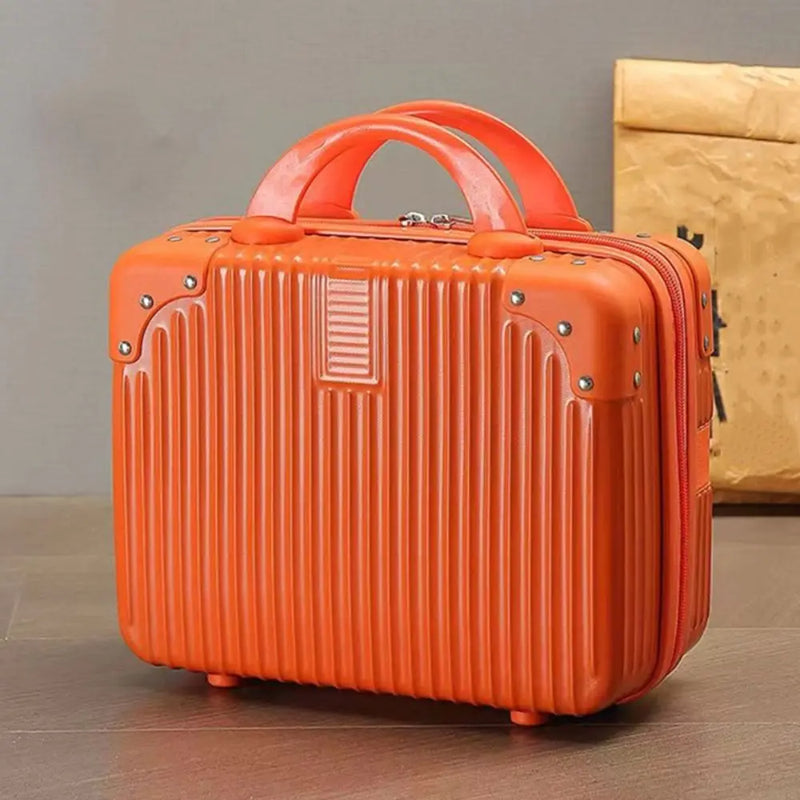 Travellia Mini-Kosmetikkoffer | Kompakt & Stylisch | Hartschale aus ABS+PC | Ideal für Reisen & Make-up