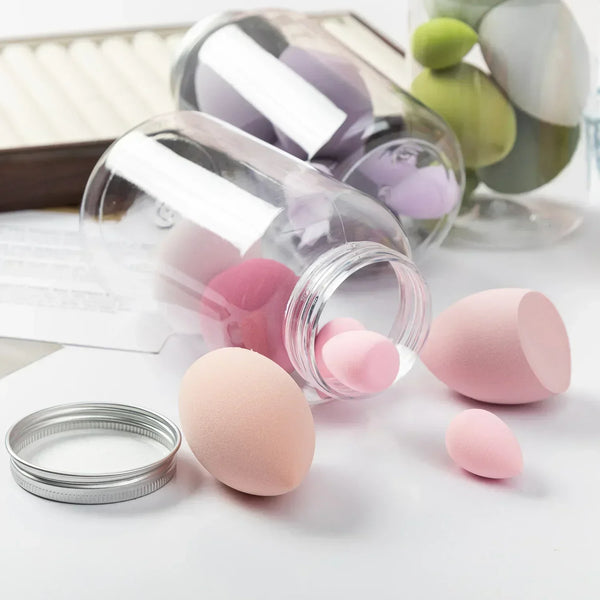 Make-up Schwämmchen Set SoftBlend | 12/14-teilig | Beauty-Eier & Puderpuffs | Für Foundation, Concealer & Puder