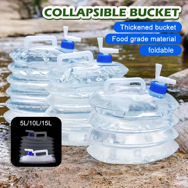 Faltbare Wasserkanister HYDROPAK Eco | 5–15 L | BPA-frei & Auslaufsicher | Für Camping, Notfall & Outdoor