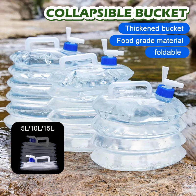Faltbare Wasserkanister HYDROPAK Eco | 5–15 L | BPA-frei & Auslaufsicher | Für Camping, Notfall & Outdoor