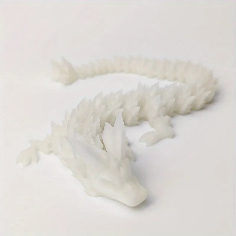 DracoLume 3D-gedruckter LED-Drachenskulptur | 22 cm | Leuchtende Deko für Aquarium, Schlafzimmer & Schreibtisch