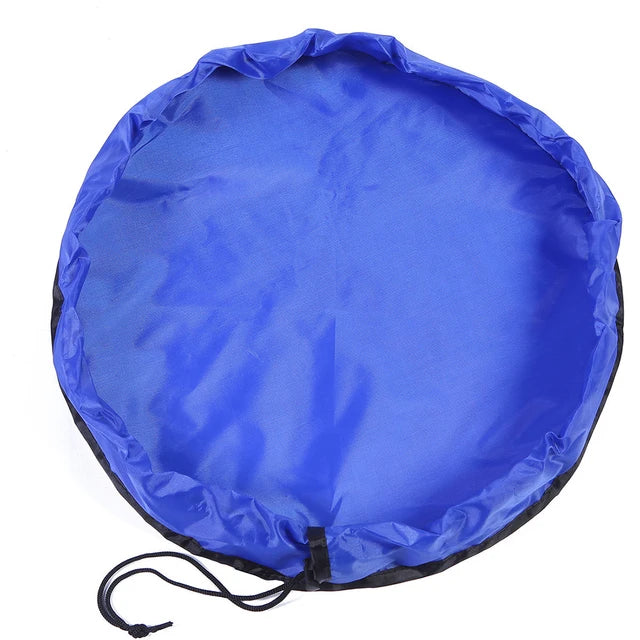 PlayTidy Spielzeug-Aufbewahrungsmatte für Kinder | 2-in-1 Spielteppich & Aufbewahrungstasche | Robustes Oxford-Gewebe | Ø 150 cm