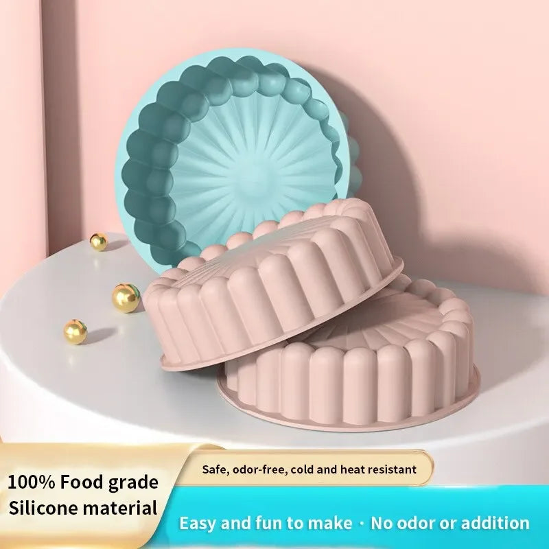 BakeForma Silikon-Backform | Rund & Antihaft | Ø 18,5 cm | Hitzebeständig & Lebensmittelecht