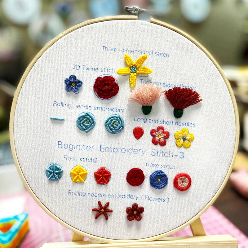 2+1 GRATIS | CraftThreader - Stickereistich-Übungsset