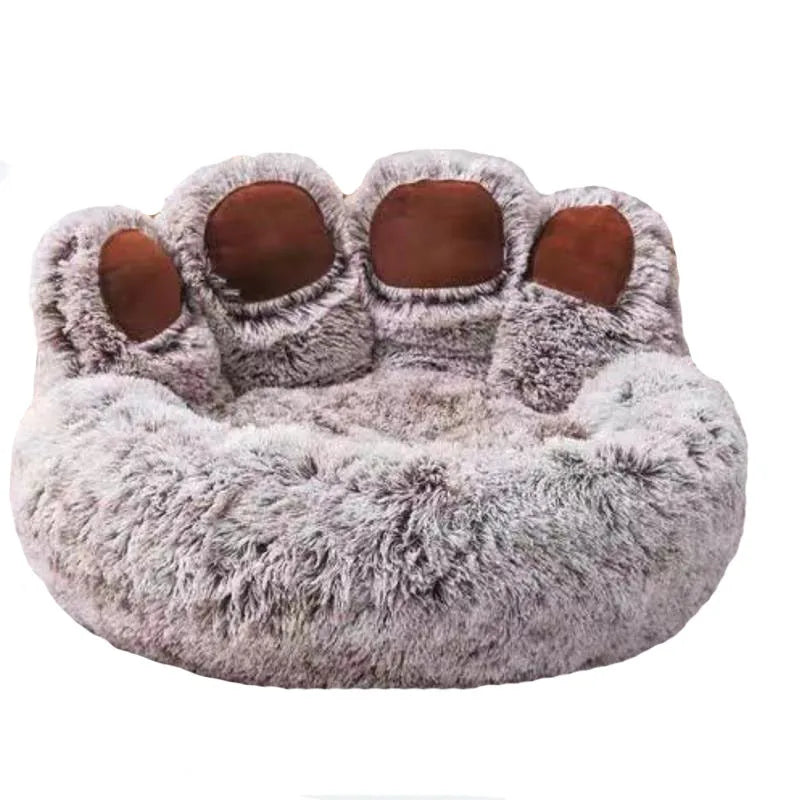 Hundebett Pawlana | Flauschiges Kuschelnest | Orthopädisch & Waschbar | Für Hunde & Katzen