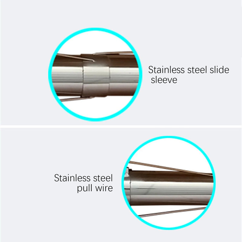 Agrotool PlantPro Manueller Gemüsesämling-Pflanzer | Ergonomisches Umpflanz-Werkzeug | Edelstahl | 92 cm Länge