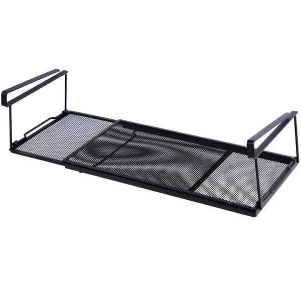 FlexoRack | Teleskopisches Hängeregal für Schränke | Verstellbar 38,5–70,5 cm | Für Küche, Bad & Büro