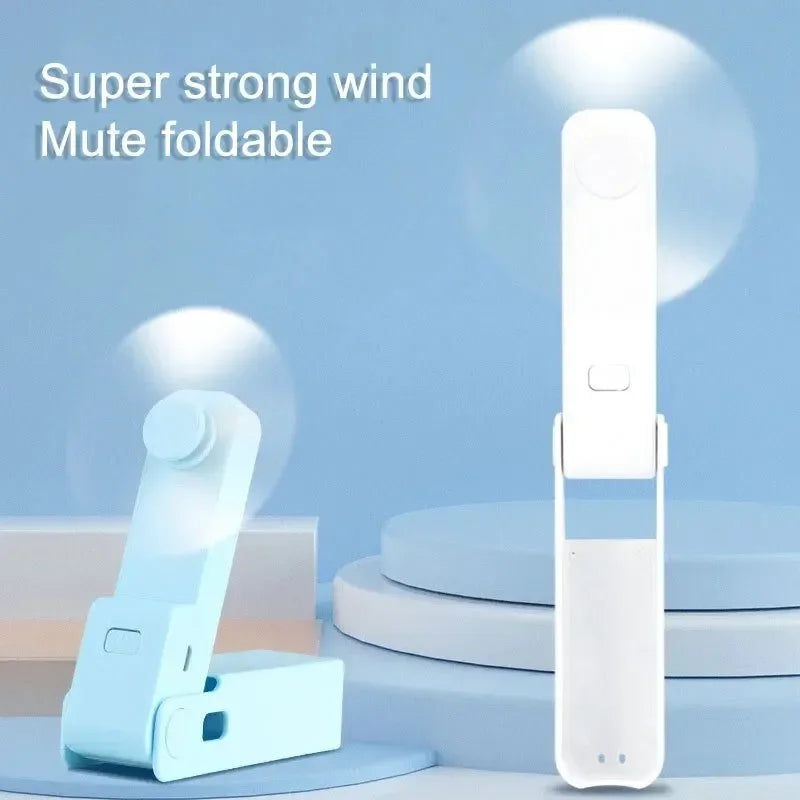 Mini-Faltventilator BrisaFold | USB-aufladbar & tragbar | Leise & kraftvoll | Für Schreibtisch & unterwegs