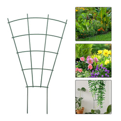 Floranta Kletterhilfe Set 3-teilig | Für Blumentöpfe & Gemüse | Stabil & Dekorativ | Grün