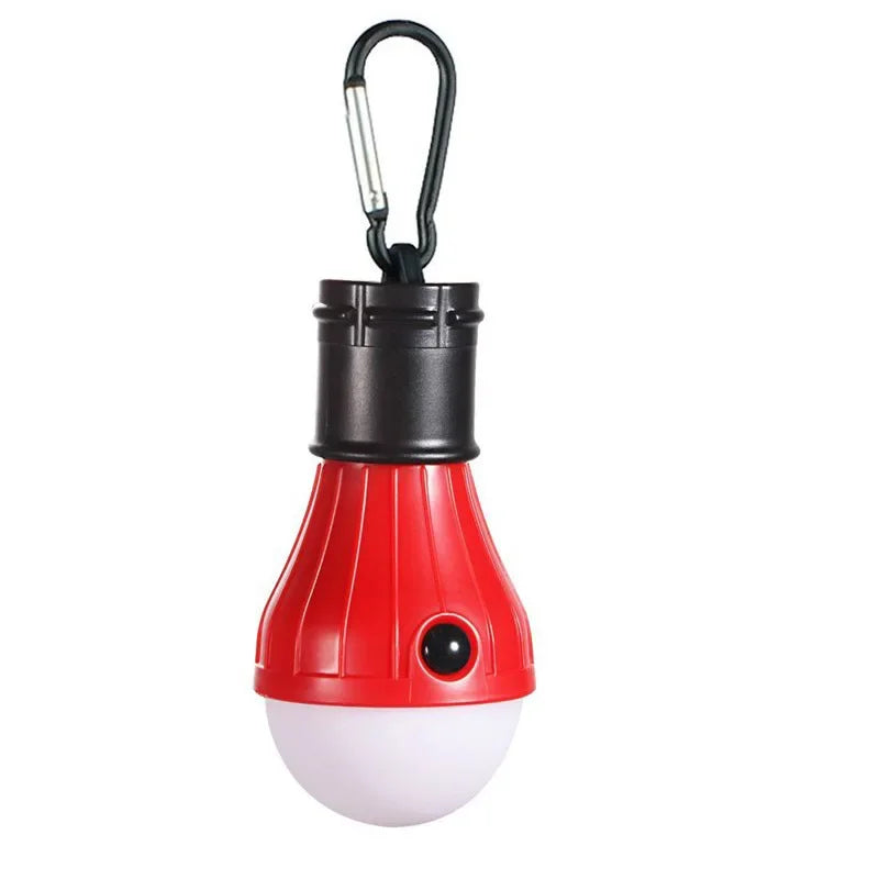 Zeltlampe LumoTrek mit Karabiner | 3 Leuchtmodi & 3 LEDs | Kompakt & Leicht | Für Camping, Wandern & Notfälle