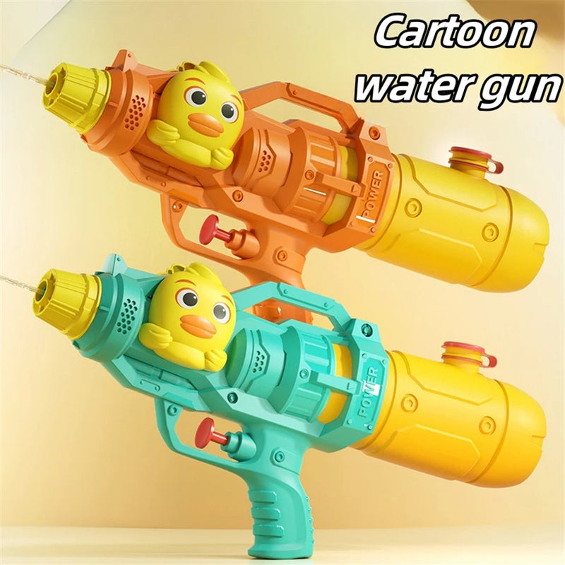 AquaKraxx Wasserspritzspielzeug für Kinder | Dinosaurier, Enten & Haie | Doppel-Sprinkler & Wasserpistolen | Perfekt für Garten, Strand & Pool
