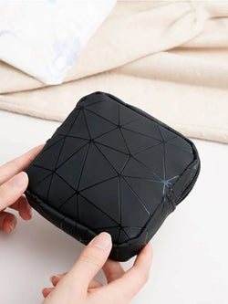 Wasserdichte Aufbewahrungstasche Luniva Pocket | PU-Leder | Für Schmuck, Hygieneartikel & Alltag | Kompakt & Stylisch | 13×4×13 cm