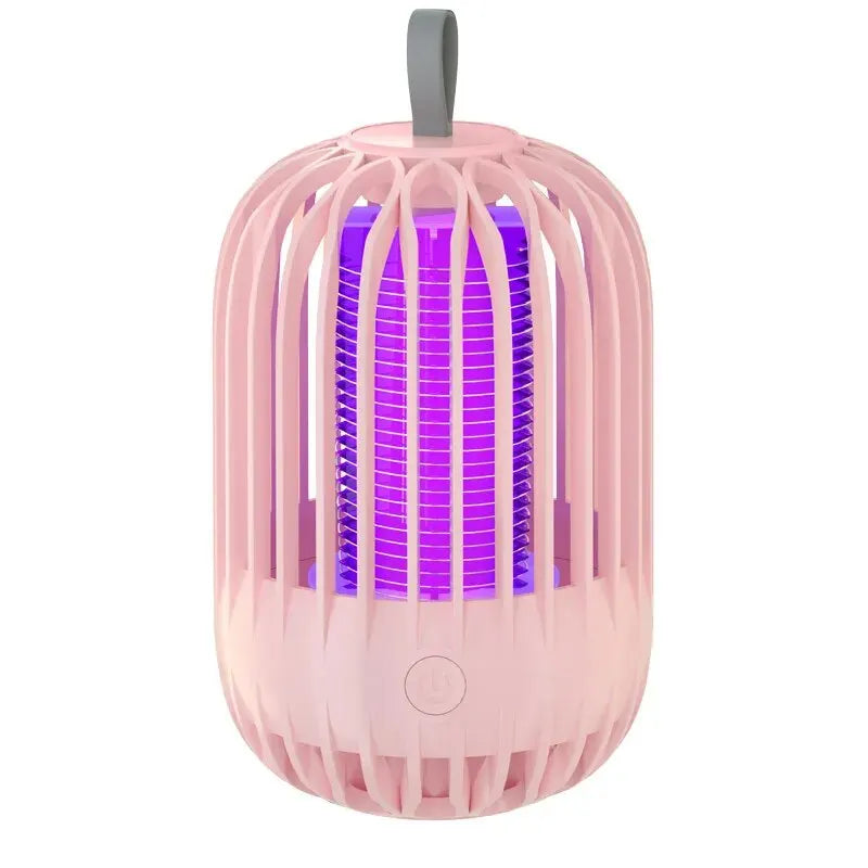 Elektrische Mückenlampe LumiCage | USB-Akku | LED-Nachtlicht & Insektenfalle | Für Innen & Camping | 13,5 x 8,5 cm