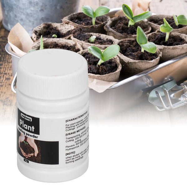Rootiva BioStart Wurzelpulver für Pflanzen 50 g | Bewurzelung & Wachstumshilfe | Für Stecklinge, Obstbäume, Gemüse & Zierpflanzen