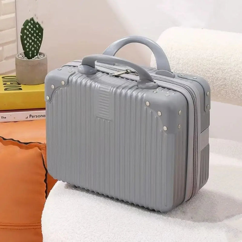 Travellia Mini-Kosmetikkoffer | Kompakt & Stylisch | Hartschale aus ABS+PC | Ideal für Reisen & Make-up