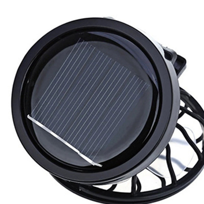 Solar-Ventilator SunBreeze ClipFan | Mini-Klemmventilator mit Solarpanel | Für Outdoor-Aktivitäten, Reisen & Sport | Hands-Free-Kühlung