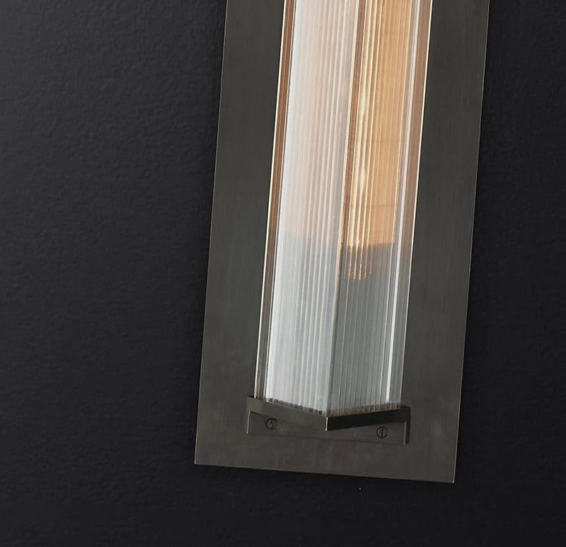 Solar-Wandleuchte SensoLux | Mit Bewegungssensor | IP65 Wetterfest | Edelstahl & Aluminium | LED Warmweiß