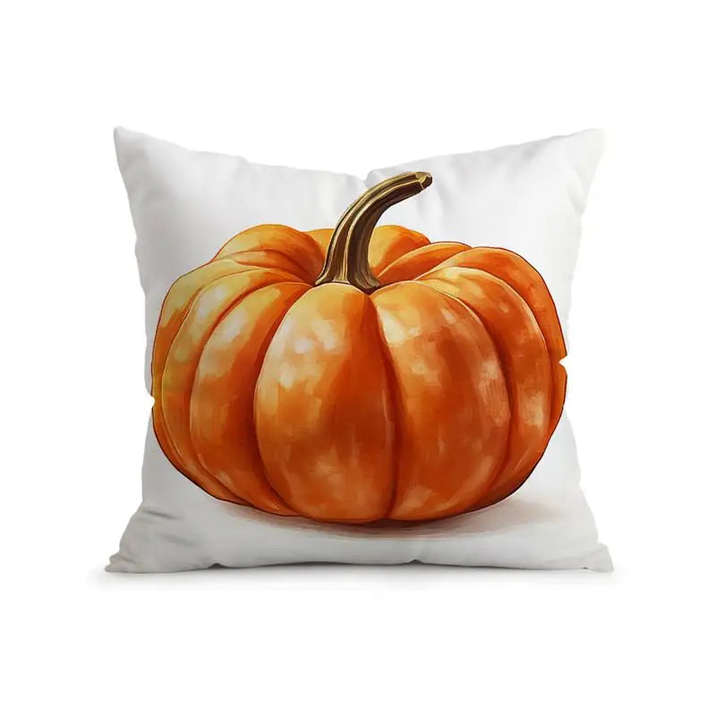 Kissenhülle CosyGratitude | Herbstliches Dankbarkeits-Motiv | Peach Skin Velvet | 45×45 cm