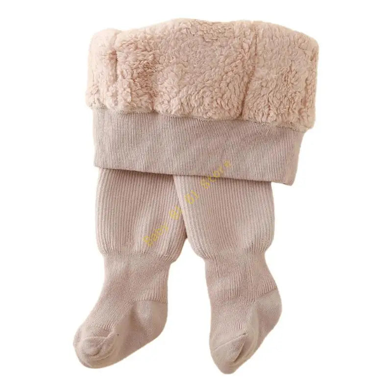 Cozibee Baby Thermo-Strumpfhose | Gefütterte Fleece Strumpfhose für Kleinkinder | Weich & Elastisch | Warme Kinder Tights | 6 Monate – 6 Jahre