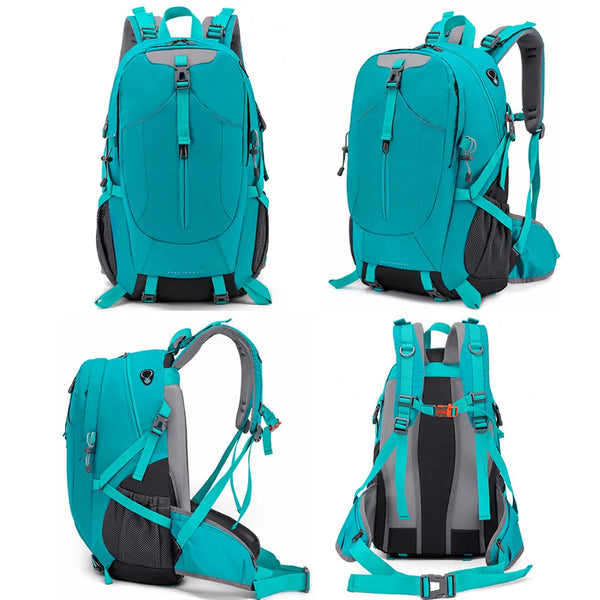 Reiserucksack TrekVault 40 | 40 L Outdoor-Rucksack mit Regenhülle | Für Wandern, Reisen & Alltag | 31 × 20 × 52 cm