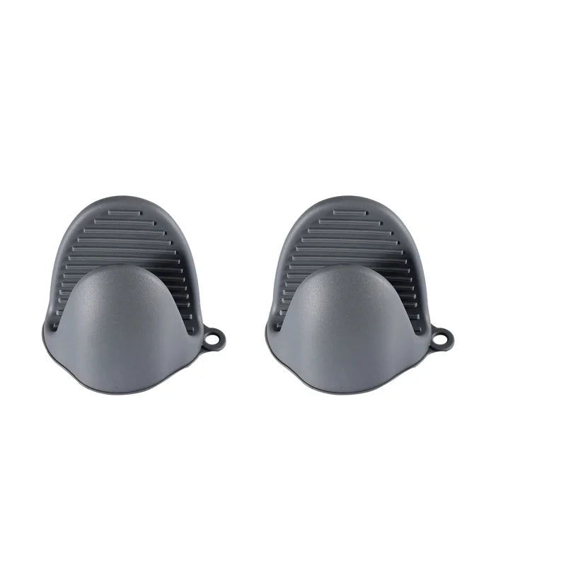 Silikon Topfhandschuhe GRIPPURA Duo | Hitzebeständig & Rutschfest | 2er-Set Mini-Ofenhandschuhe | Für Kochen & Backen