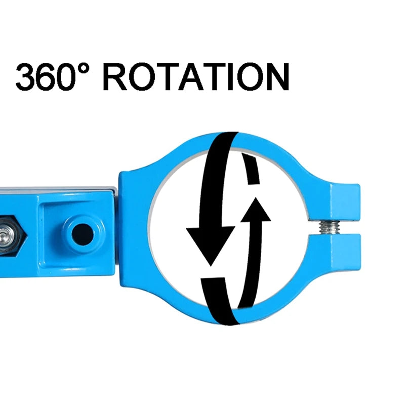DrillMaster FlexPr Bohrständer Halterung | 360° Verstellbar | Aluminiumlegierung | Für Handbohrmaschinen