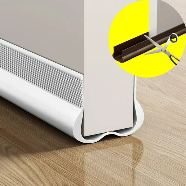 Türdichtung flexibel | Zugluftstopper & Schalldämmung | PVC | Wasser- & winddicht