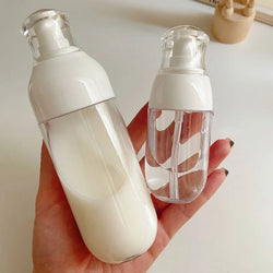 Reisepura Nachfüllbare Pumpflasche aus Kunststoff | 50 ml / 150 ml Reisebehälter für Shampoo, Lotion & Kosmetik | Leicht, auslaufsicher & wiederverwendbar