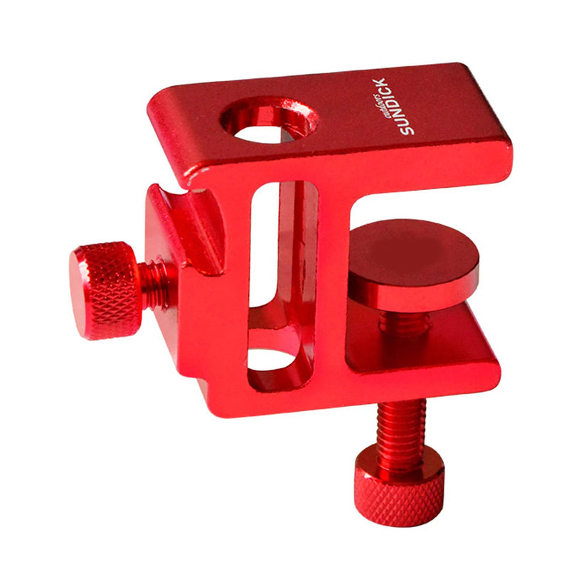 ClampLite Tischklemme für Lampenständer | Höhenverstellbare Aluminium-Halterung | Für Campinglampen & Outdoor-Beleuchtung | Für Tische bis 3 cm Stärke
