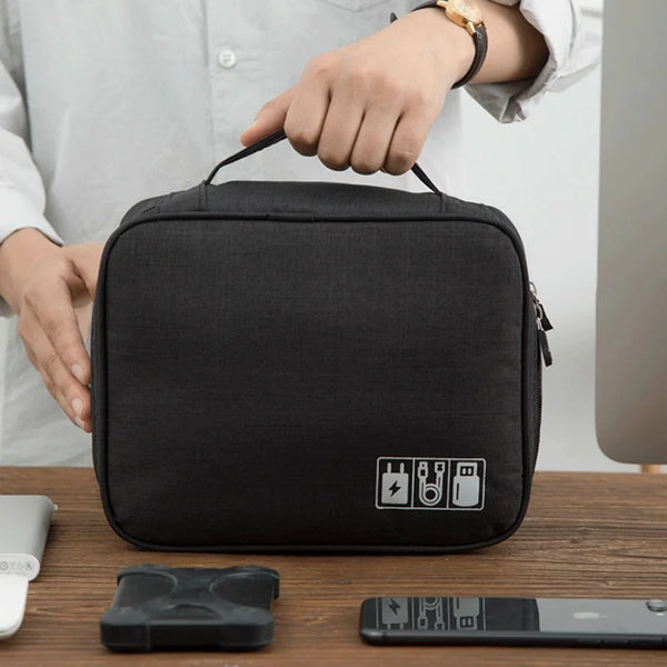 Baguvo Kulturbeutel | Wasserabweisend & Kompakt | 100 % Oxford-Polyester | 24×18×9 cm