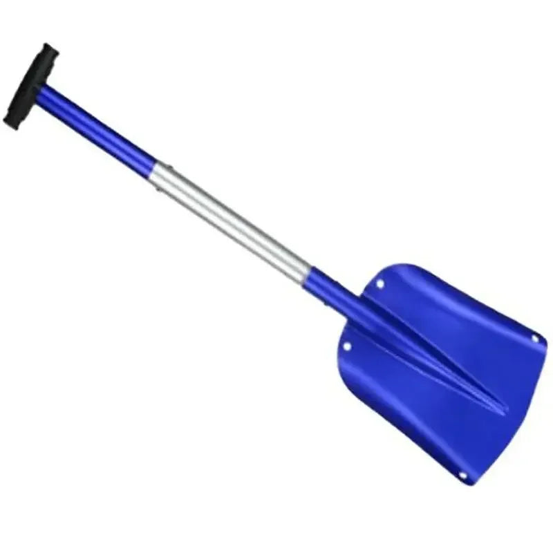 Teleskop-Schneeschaufel FrostoX | Aluminium | Verstellbar 63–82 cm | Leicht & Robust
