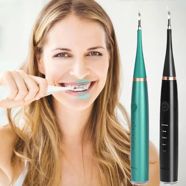 Sonic Zahnreiniger DentaClear Pro | Zahnsteinentferner & Whitening-Irrigator | USB-Aufladung | 21,5 cm