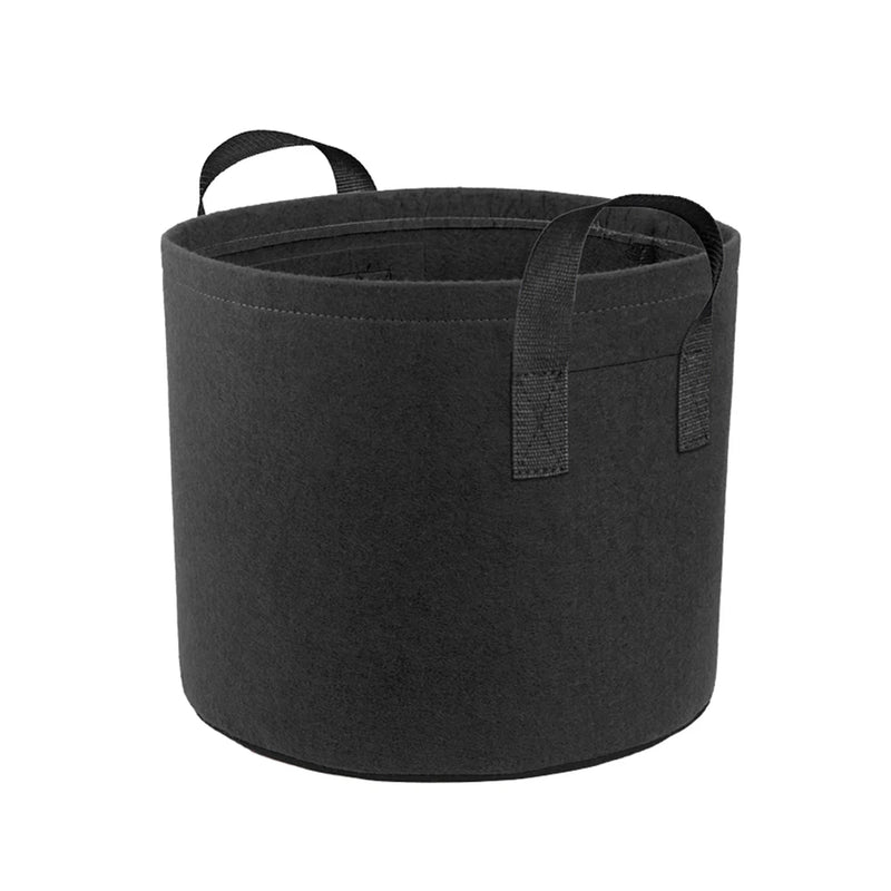 Growtura Pflanztasche 30×25 cm mit Griffen | 5 Gallonen | Atmungsaktiv & Wiederverwendbar | Für Gemüse, Kräuter & Balkonpflanzen