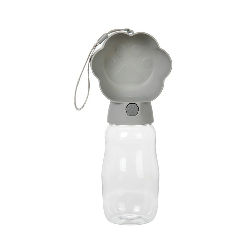 Trinkflasche Droppa DuoBottle | 2-in-1 Wasser- & Futterspender für Hunde & Katzen | Auslaufsicher & tragbar | 380 ml / 530 ml